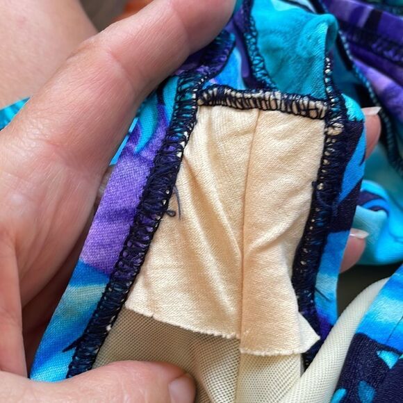 Vtg 80s/90s It Figures! Floral one piece swimsuit - Picture 8 of 8